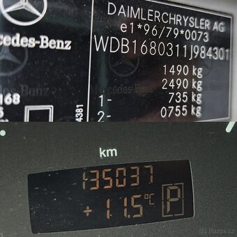 MERCEDES BENZ BENZÍNOVÝ 140 S AUTOMATICKOU PŘEVODOVKOU KLIMA - 3