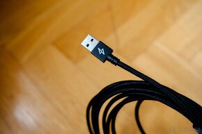 Kabel Alza AluCore Lightning 3m černý - 3