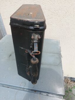 Kovová bedna na munici. Rezervace SY - 3
