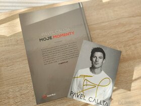 Knižka Pavel Callta moje momenty a fotka s podpisem - 3