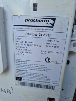 Kotel protherm Panther turbo + ohřívač vody - 3
