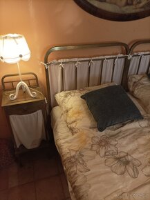 STAROŽITNÉ MOSAZNÉ POSTELE - 3