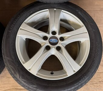 alu kola 16", rozteč 5x108 Ford + letní pneu - 3