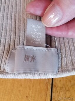 Prodám úpletové šaty HM vel.XL - 3