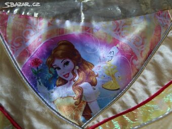 Šaty Disney Princess - Bella, vel.5-6 let - 3