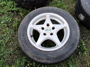 Prodám alu disky +pneu R15 - 3