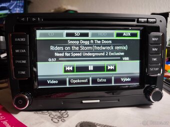 Škoda Columbus RNS510 3T0035686N LED SSD DAB aktualizované n - 3
