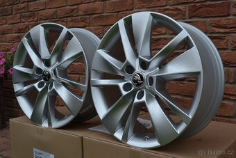 5×112 R18 Hliníkové disky Originál Škoda Kodiaq Model Triton - 3