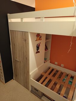 Dětská palanda 90 x 200 s úložným prostorem - 3