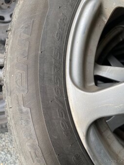 Alu kola 15” 5x100 a celoroční pneu 195/65/R15 - 3