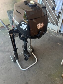 Lodni motor Mercury 3.5hp 4t, kratka noha - 3