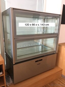 Chladící celoprosklená vitrína na delikatesy ANGELO PO - 3