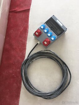 Prodám stavební elektrický rozvaděč – 32A / 16A / 5P / 4×230 - 3