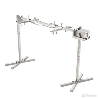 Elektrická grilovací rožeň na 60 kg masa - 3