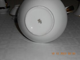 Čajová souprava 15-ti dílná + váza - 3