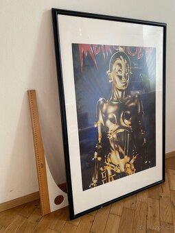 Obraz - rám s paspartou a filmový plakát Metropolis - 3