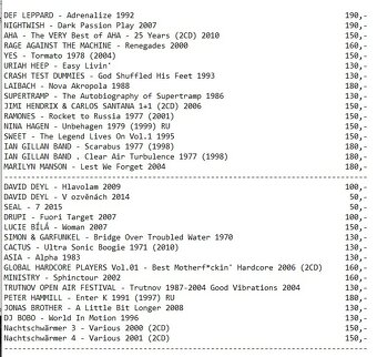 CD hudba, písničky, pohádky, vážná - 3