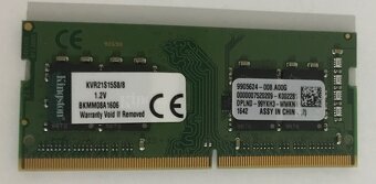 Prodám 3x RAM DDR4 pro NB - 3