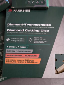 BRUSNÉ A ŘEZACÍ KOTOUČE .CENA ZA VŠE - 3