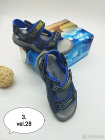 Boty různé- sandálky, platěnky vel. 27, 28 - 3