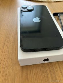 Zánovní Apple iPhone 14 128GB black v záruce - 3