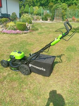 Nová aku sekačka Greenworks s pojezdem - 3