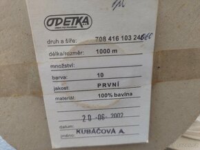 Knot 3x1, více jak 500m na výrobu svíček - 3