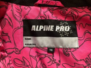 Bunda dívčí AlpinePro vel.116 - 3