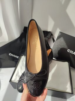 Baleríny Chanel – pravá kůže - 3