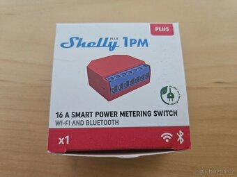 3x Shelly 1PM Gen3 + Shelly 1PM Plus - 3