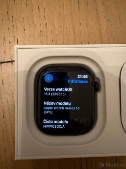 Zánovní Apple Watch 10 46mm Balck - kompletní balení - 3