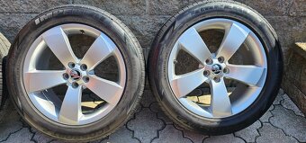 Originál alu Škoda Fabia 2 5x100 215/55 R17 - 6mm - 3