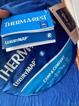Thermarest LUXURYMAP Regular Poseidon Blue samonafukovací ka - 3