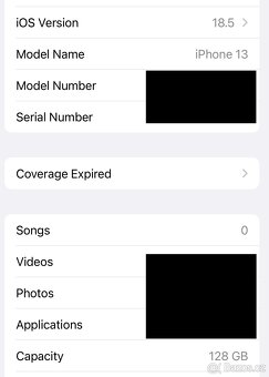 iPhone 13, bily, 128GB, baterie 99% - 3