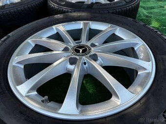 Originál alu kola Mercedes 5x112 R17 zima zánov - 3
