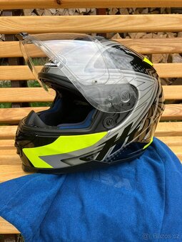 přilba zn. HJC- vel. XXL ( dle štítku vel.63-64) TOP CENA - 3