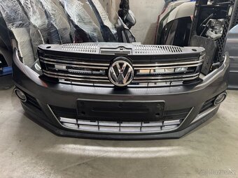 Přední nárazník VW Tiguan 5N 2011, 6x PDC, kód barvy LD7R - 3