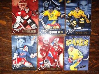 Predám hokejové kartičky repre. (Wien96, Globe95, Semic95..) - 3