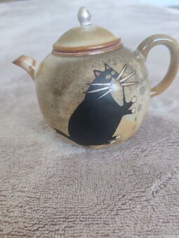 ČAJOVÁ KONVICE - kočičí tisk - 3