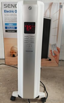Elektrické olejové topení SOH 8112WH SENCOR - 3
