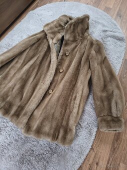 Pravý kožich z norka, vel S/36 - 3