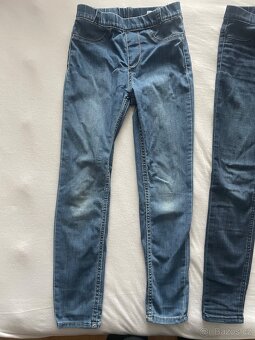 Dívčí džegíny velikost 122 - 3