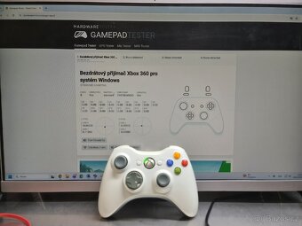 Controller , ovladač xbox 360 s Hall senzory - 3