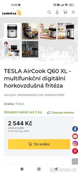 Horkovzdušná fritéza Tesla - 3