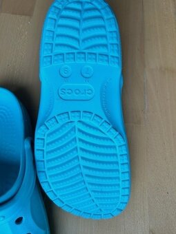 Crocs nové - světle tyrkysové - M7 W9 - 3