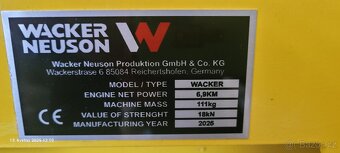 Vibrační deska WACKER NEUSON B7B 78GH6 - 3