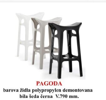 Barové židle sada 10 ks - 3