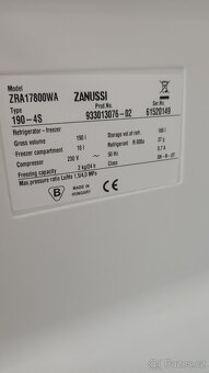 Lednice s mrazákem Zanussi - 3