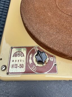 Retro gramofon Supraphon H13-50 - 3