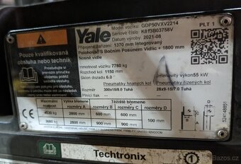 VZV Yale GP 50 VX - 3